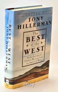 DUAL SIGNED 1st Edition TONY HILLERMAN WALLACE STEGNER The Best of the West HCDJ