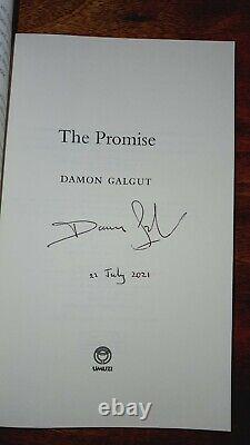 Damon Galgut'The Promise'. Signed + Dated 1/1 SA Booker Winner! PRISTINE