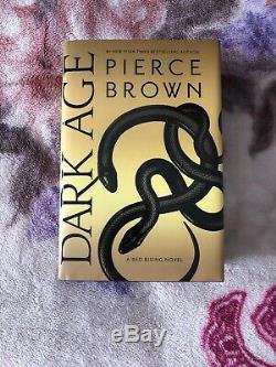 Dark Age Red Rising Pierce Brown Book 5 HAND SIGNED Hardback Illumicrate NEW