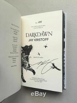 Darkdawn Signed & Numbered Jay Kristoff, Goldsboro UK 1st/1st, Star-Edges