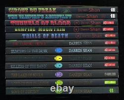 Darren Shan Books 1 to 12 SIGNED 1st/1st's