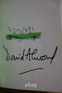 David Almond / Dave McKean The Savage signed remarqued 1st edition