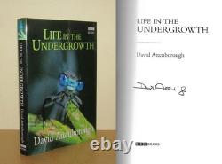 David Attenborough Life in the Undergrowth Signed 1st/1st 2005 First Ed DJ