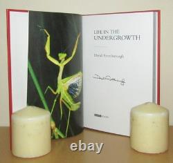 David Attenborough Life in the Undergrowth Signed 1st/1st 2005 First Ed DJ