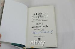 David Attenborough SIGNED A Life on Our Planet First Edition 1st Autograph
