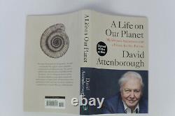 David Attenborough SIGNED A Life on Our Planet First Edition 1st Autograph