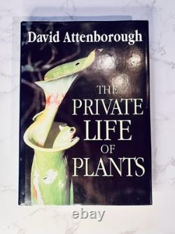 David Attenborough Signed 1st Edition & Print The Private Life Of Plants