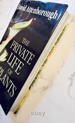 David Attenborough Signed 1st Edition & Print The Private Life Of Plants