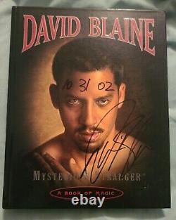 David Blaine Mysterious Stranger Signed 1st Edition