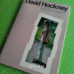 David Hockney SIGNED Photographs 1st 1982 First Edition Art Rare Book