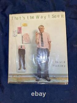 David Hockney THAT'S THE WAY I SEE IT Signed 1st/1st Edition 1993 NF/NF