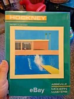 David Hockney by P. Clothier (Hardback, 1995) SIGNED RARE