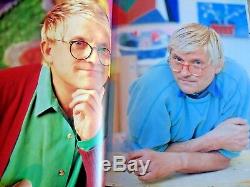 David Hockney by P. Clothier (Hardback, 1995) SIGNED RARE