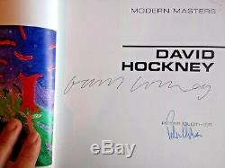 David Hockney by P. Clothier (Hardback, 1995) SIGNED RARE