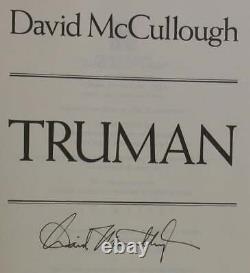 David McCullough / Truman Signed 1st Edition 1992 #107152