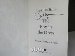 David Walliams SIGNED BOOK The Boy In The Dress 1st Edition ID914