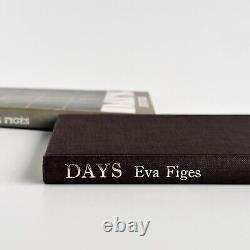 Days. 1st Edition, First Printing, SIGNED. Eva Figes. 1974