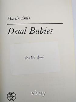 Dead Babies Martin Amis Signed First Edition 1st/1st 1975