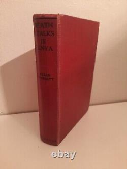 Death Stalks in Kenya by Allan Peverett. 1957 Signed 1st Edition Hardback Book