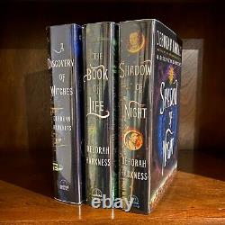 Deborah Harkness All Souls Trilogy 1st Edition 1st Impression Signed