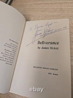 Deliverance By James Dickey (1970, Signed 1st Edition & Printing)