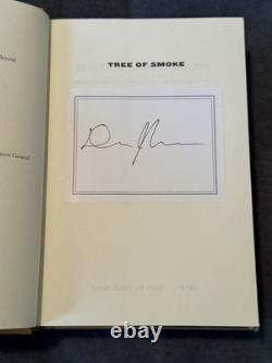 Denis Johnson Tree Of Smoke Signed US 1st Edition HB Book