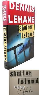 Dennis Lehane SHUTTER ISLAND Signed 1st 1st Edition 1st Printing