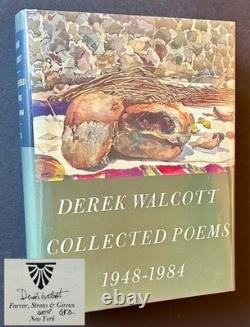 Derek Walcott / Collected Poems 1948-1984 Signed 1st Edition 1986