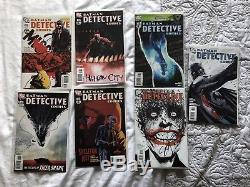 Detective Comics 875-881 Black Mirror Snyder & Jock 1st Prints Inc 880 Signed