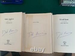 Dick Francis Collection Of All 42 Signed Books Inc. Dead Cert, Nerve, For Kicks