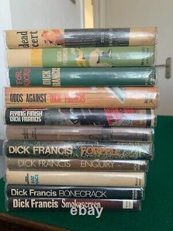 Dick Francis Collection Of All 42 Signed Books Inc. Dead Cert, Nerve, For Kicks