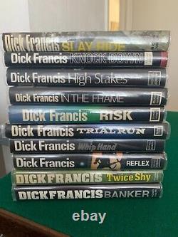 Dick Francis Collection Of All 42 Signed Books Inc. Dead Cert, Nerve, For Kicks