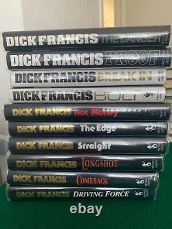 Dick Francis Collection Of All 42 Signed Books Inc. Dead Cert, Nerve, For Kicks