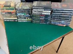 Dick Francis Collection Of All 42 Signed Books Inc. Dead Cert, Nerve, For Kicks