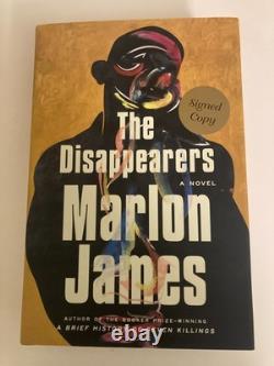 Disappearers by Marlon James (2026, HC) SIGNED 1st Printing withProtective Cover