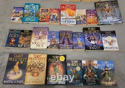 Discworld Complete Set Terry Pratchett 46 Books Bundle Signed 1st Editions HBs