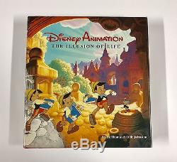 Disney Animation The Illusion Of Life SIGNED 1st Edition Book Walt Disney Rare