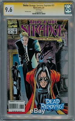 Doctor Strange Sorcerer Supreme #77 Cgc Signature Series Signed Stan Lee Movie