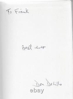 Don DeLillo / The Names Signed 1st Edition 1982