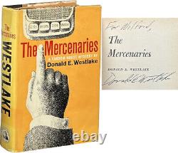 Donald E Westlake / The Mercenaries Signed 1st Edition 1960