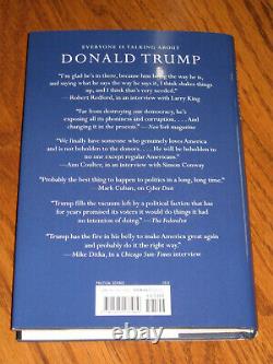 Donald Trump Auto Crippled America 1st Edition Book Limited Edition withGold Coin