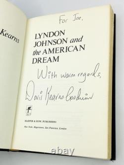 Doris Kearns / LYNDON JOHNSON AND THE AMERICAN DREAM Signed 1st Edition 1976