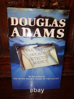 Douglas Adams Dirk Gently's Holistic Detective Agency Signed First Edition 1st