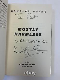 Douglas Adams / MOSTLY HARMLESS SIGNED 1st Edition 1992