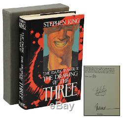 Drawing of the Three STEPHEN KING Signed Limited First Edition 1st Dark Tower