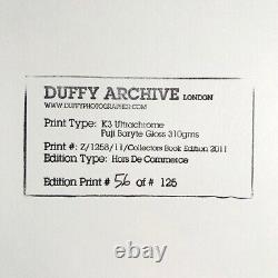 Duffy Photographer Monograph Book SIGNED Limited First Edition of 125 + PRINTS