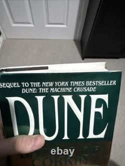 Dune Battle For Corrin Signed 1st Edition Slight Damage to Dusk Jacket