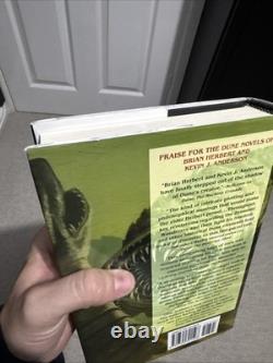 Dune Battle For Corrin Signed 1st Edition Slight Damage to Dusk Jacket