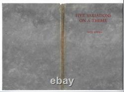 EDITH SITWELL Five Variations on a Theme 1933 1st SIGNED ASSOCIATION PRES