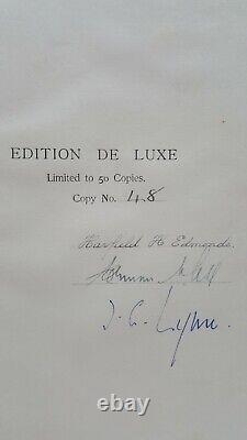 EDITION DE LUXE Brook and River Trouting Edmonds & Lee north country flies book